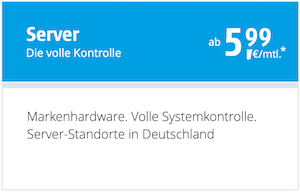 Alfahosting Gutschein für Server