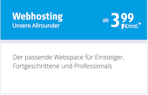 Alfahosting Gutschein für Webhosting