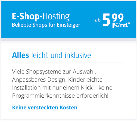 Mit dem Alfahosting Gutscheincode bei eShop Hosting sparen