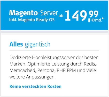 Mit dem Alfahosting Gutscheincode bei eShop Magento Servern sparen