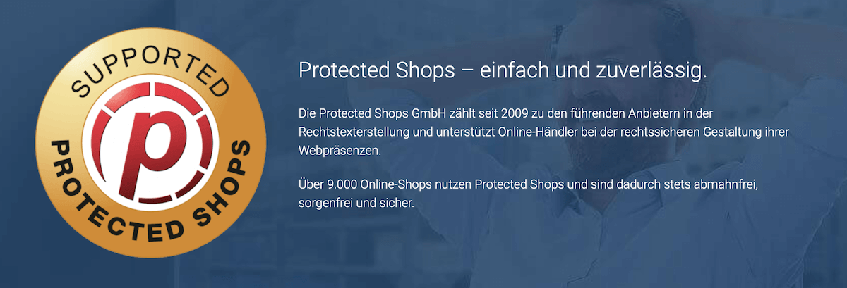 Protected Shops Gutschein Unternehmen