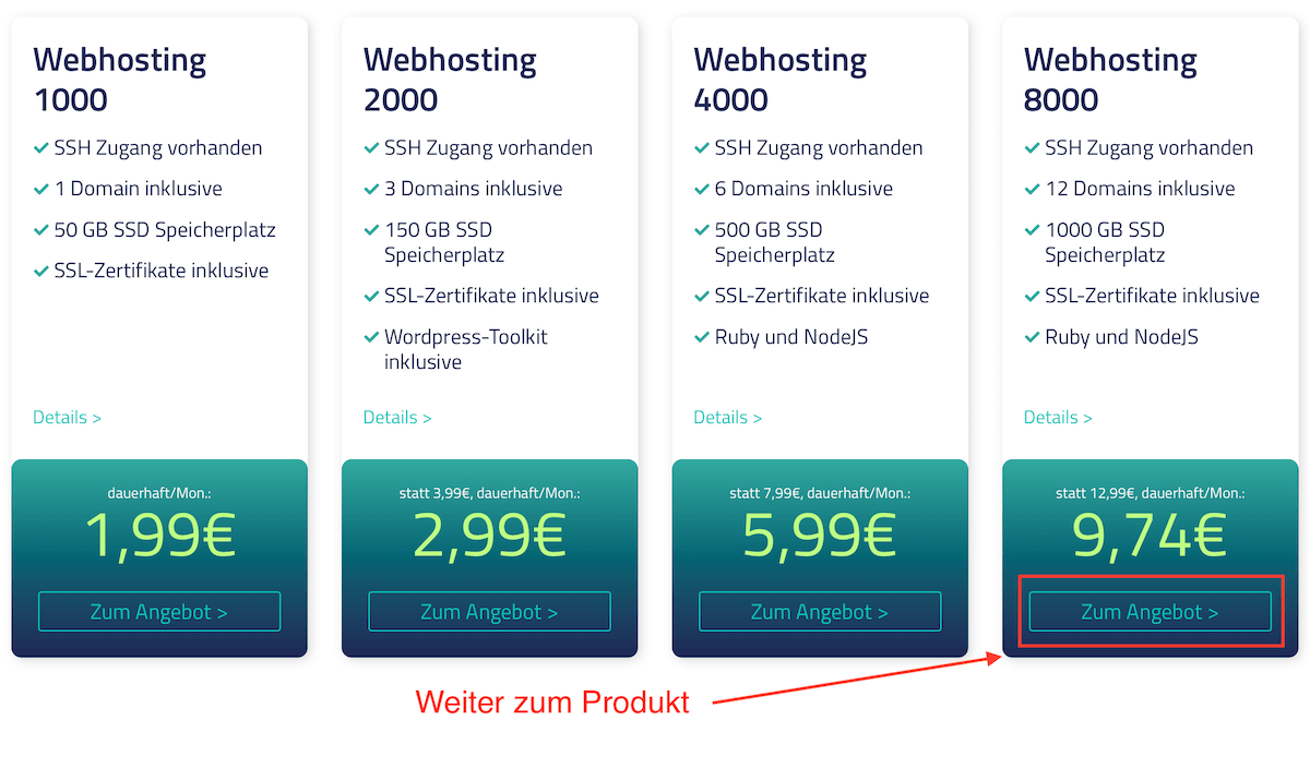 Netcup Gutscheincode für alle Produkt